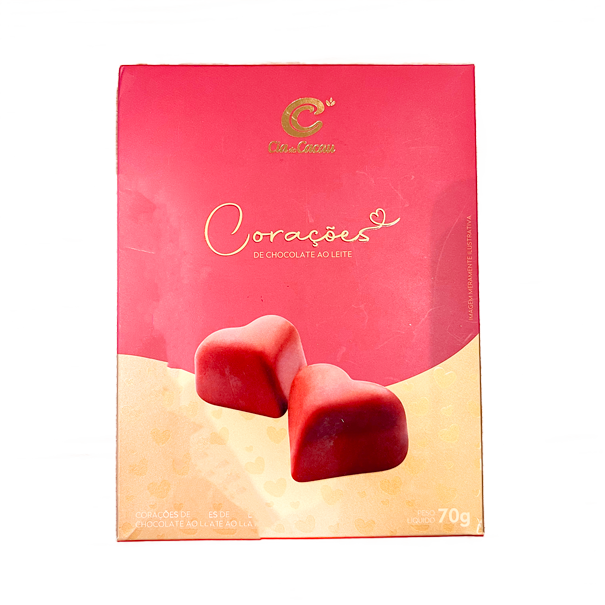 Corações ao Leite 70g